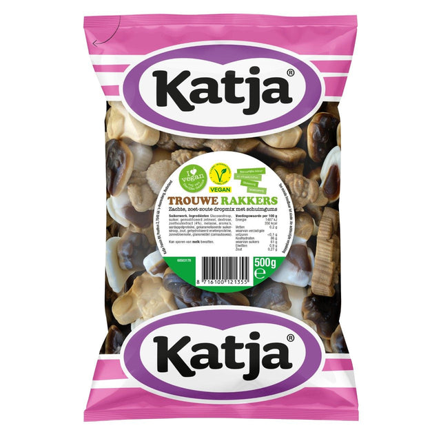 Katja Trouwe rakkers, vegan 500g