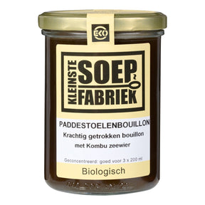 Kleinste Soep Fabriek Mushroom Stock Organic 400g