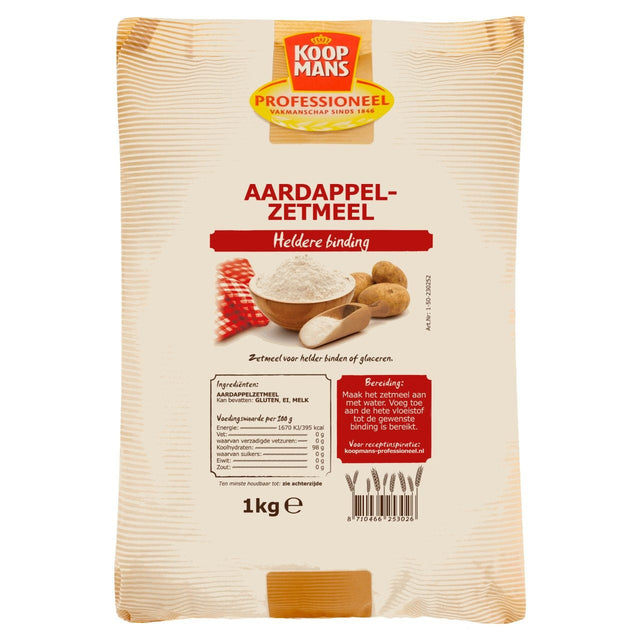 Koopmans Aardappelzetmeel heldere binding 1kg