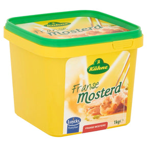 Kuhne French Mustard luycks receptuur 1kg