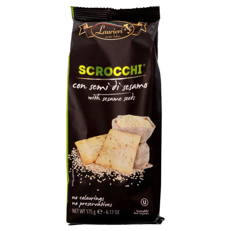 Laurieri Scrocchi Sesame Savoury snacks 175g