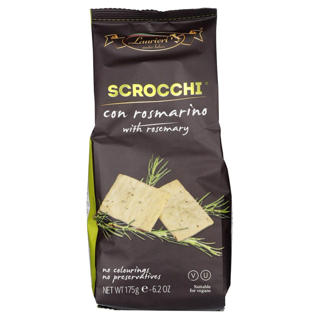 Laurieri Toast with Rosemary Crackers and savoury biscuits 175g
