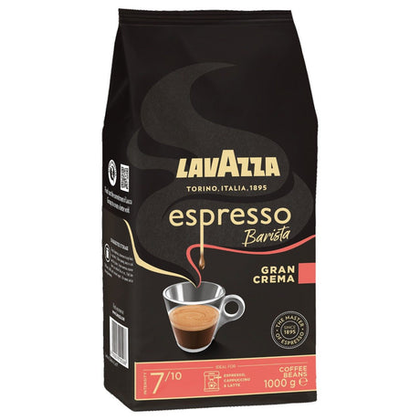 Lavazza Espressobonen barista gran crema Coffee beans 1kg