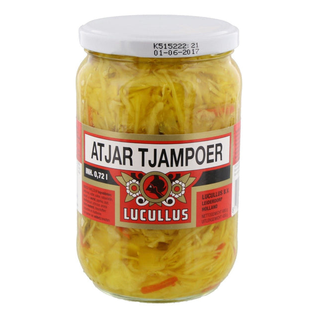 Lucullus Atjar tjampoer Fruit spread 720g