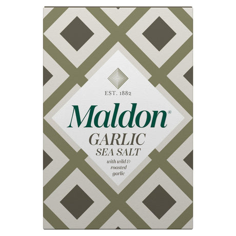 Maldon Sea Salt Flakes with Garlic 100g