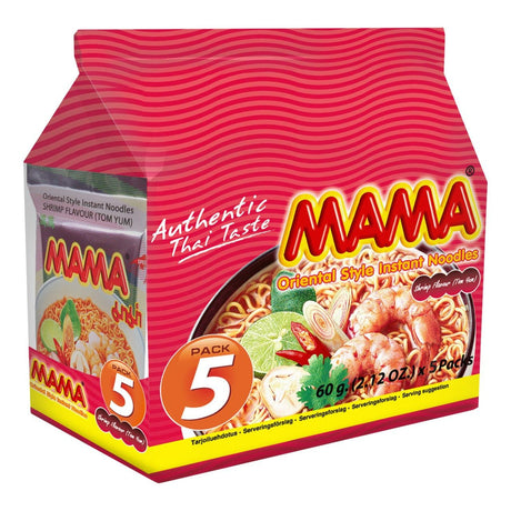 Mama Instant noodles Prawn 5 × 60g