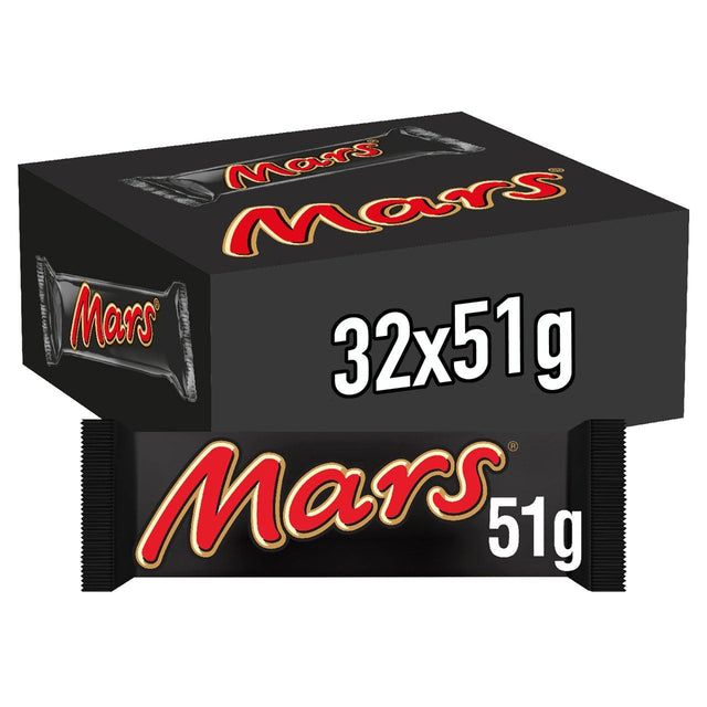 Mars Milk Chocolate Caramel Bars singles 32 × 51g