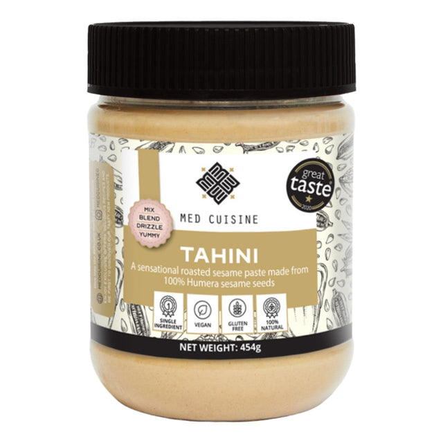 MED CUISINE Natural tahini 454g
