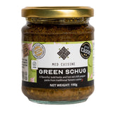 MED CUISINE Green Schug Paste Cooking sauce 190g