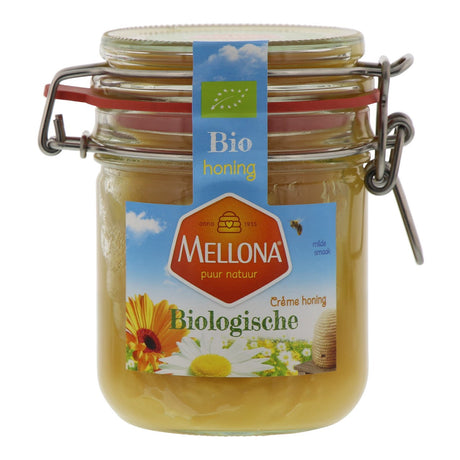 Mellona Eko Honey Blossom Cream Honey, BIO 450g