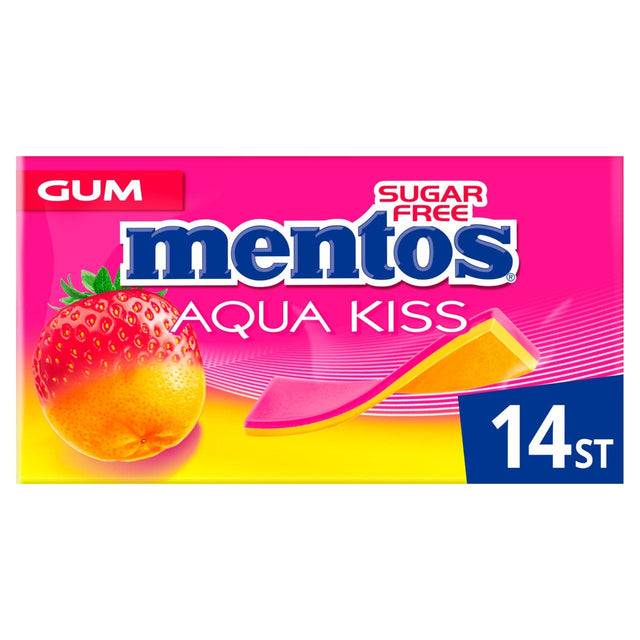 Mentos Aqua kiss strawberry mandarin 20 × 26g