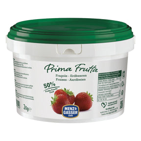 Menz & Gasser Strawberries jam prima frutta Fruit spread 2kg