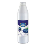 Menz & Gasser Mega topping Blueberry knijpfles 1kg