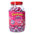 Mister Bubble Lollipops Flavour Strawberry Lollipops with 30% bubble gum Filling 100-pack 1.5kg