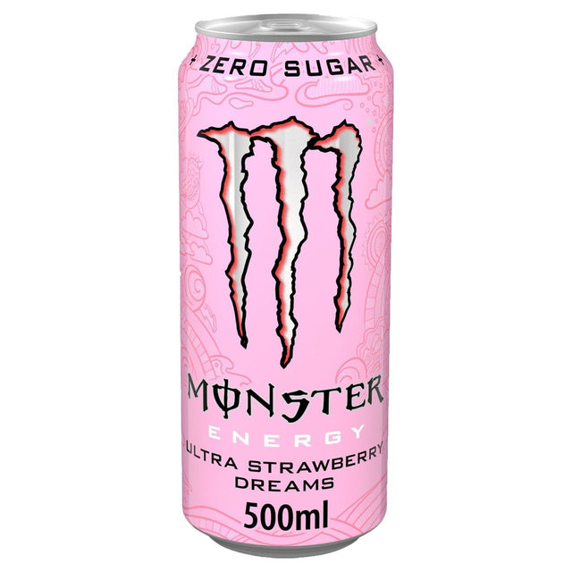 Monster Strawberry dreams Energy drink 12 × 500ml