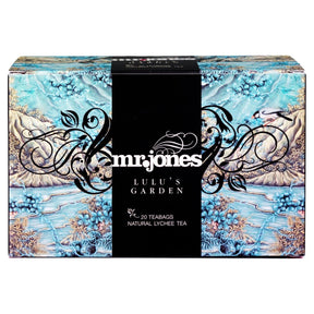 Mr Jones Black Tea with Lychee Blossom 20-pack 40g
