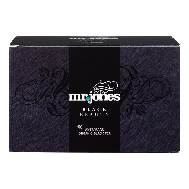 Mr Jones Black Tea, BIO FT 20-pack 40g