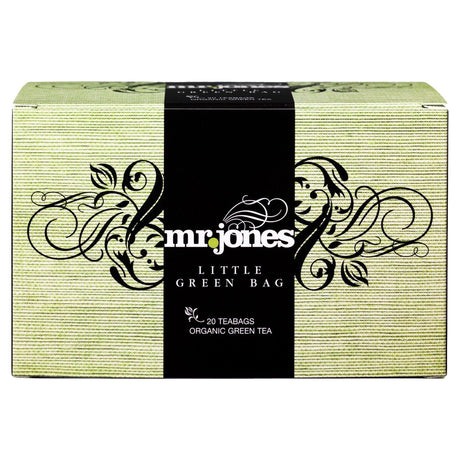 Mr Jones Green Tea, BIO FT 20-pack 40g