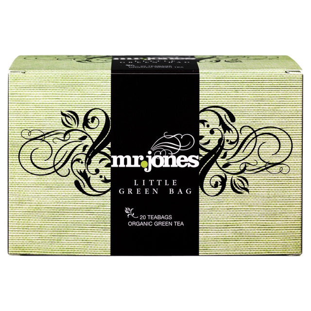 Mr Jones Green Tea, BIO FT 20-pack 40g