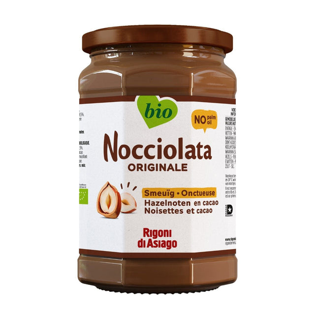 Nocciolata Hazelnut Spread without Palm Oil, BIO 650ml