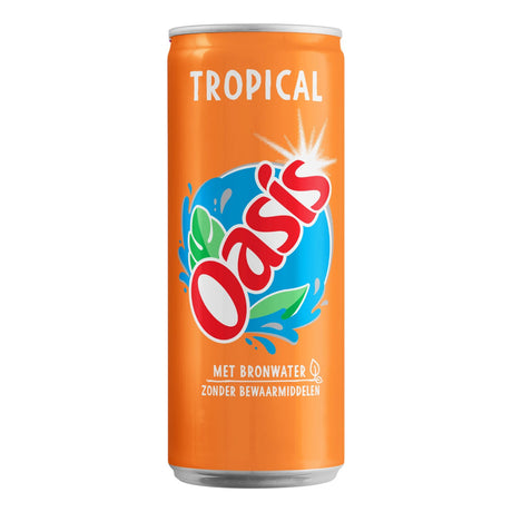 Oasis Tropical Fruit drink 24 × 330ml