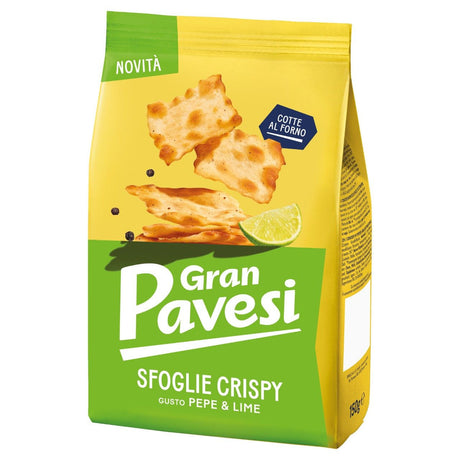 Pavesi Crackers Pepper Lime 150g
