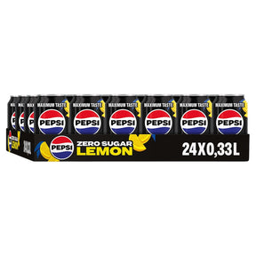 Pepsi Cola zero lemon 24 × 330ml