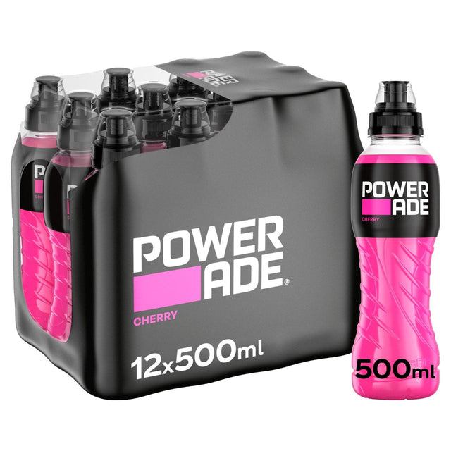 Powerade Cherry Energy drink 12 × 500ml