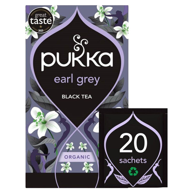Pukka Earl grey Tea bio 20-pack 40g