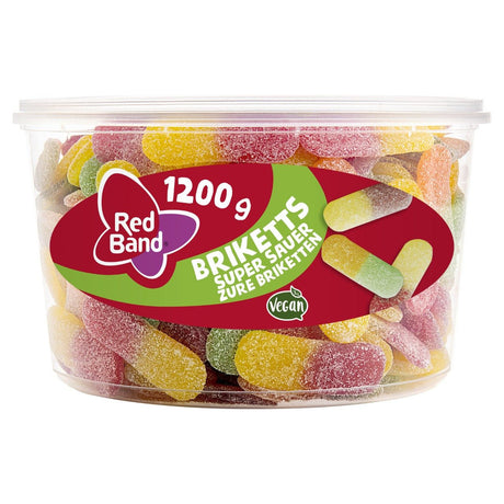 Red Band Sour briketten 200-pack 1.2kg