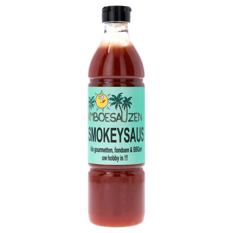 Rimboe BBQ smokeysaus Barbecue sauce 500g