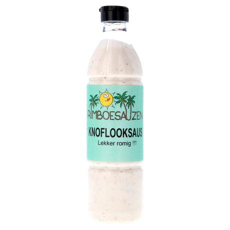Rimboe Garlic Sauce lekker Creamy 500g