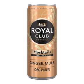 Royal Club Mocktails Ginger Mule 0% Alcohol-free aperitif 12 × 250ml