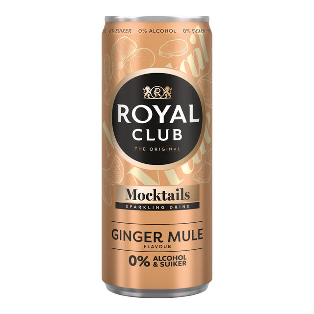 Royal Club Mocktails Ginger Mule 0% Alcohol-free aperitif 12 × 250ml