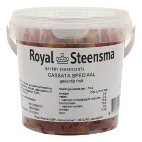 Royal Steensma Cassata speciaal Candied fruit 475g
