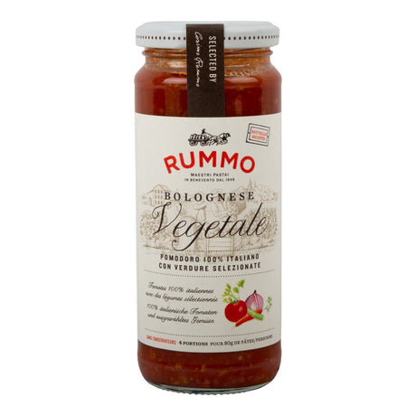 Rummo Pasta Sauce bolognese vegetable 340g