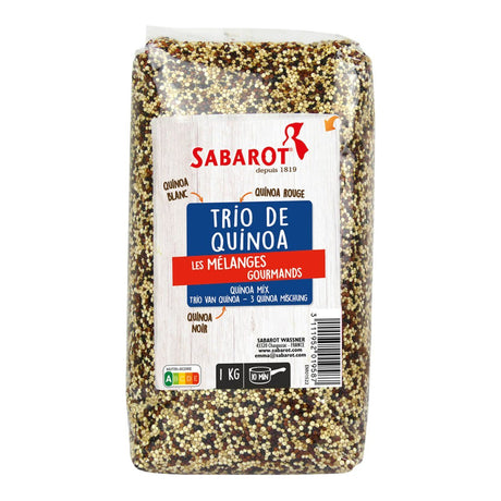 Sabarot Quinoa White, Red, Black 1kg
