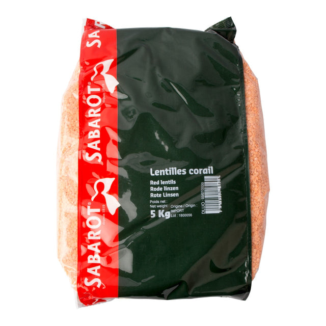 Sabarot Red Lentils 5kg