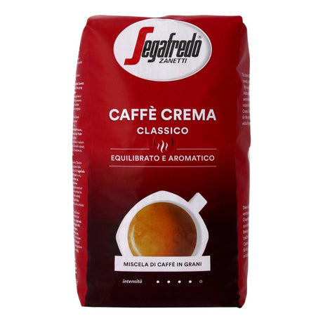 Segafredo Coffee Beans espresso crema classico 1kg