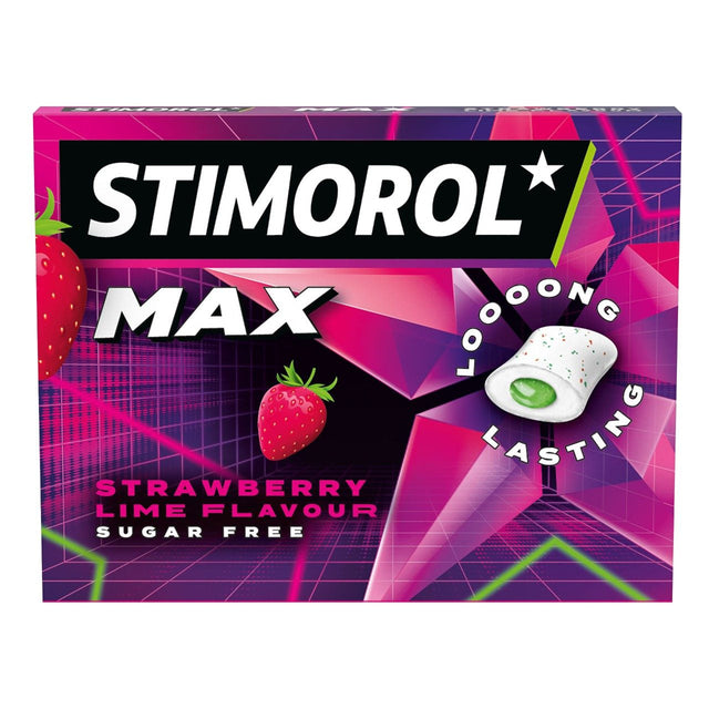 Stimorol Strawberry Lime Chewing gum 21 × 20g