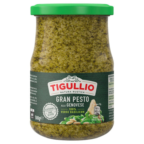 tigullio Pesto Genovese tradizionali Pasta sauce 500g