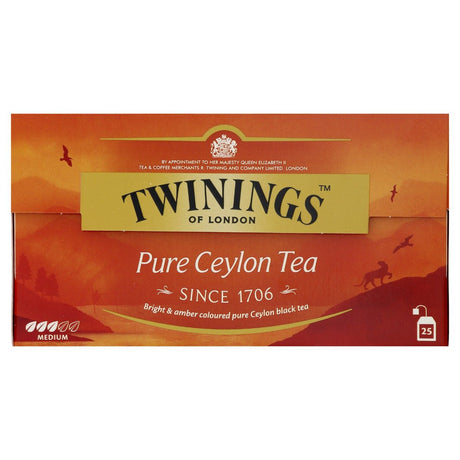 Twinings Ceylon orange pekoe tea 25-pack 50g