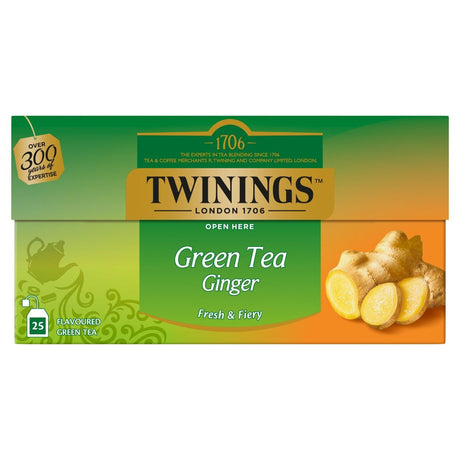 Twinings Green Tea Ginger 25-pack 50g