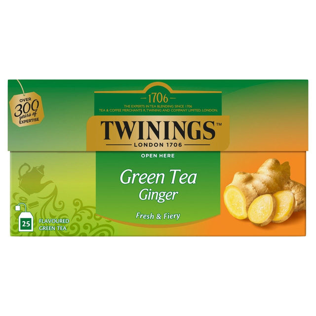 Twinings Green Tea Ginger 25-pack 50g