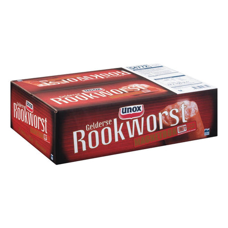 Unox Gelderse Smoked Sausage Microwave 24 × 100g
