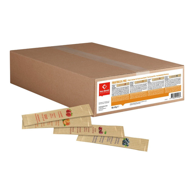 Van Oordt Fruit Spread mix 152 × 15g