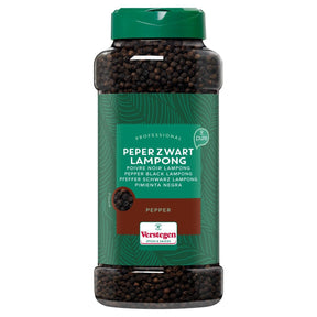 Verstegen Black Pepper Whole, lampong 580g