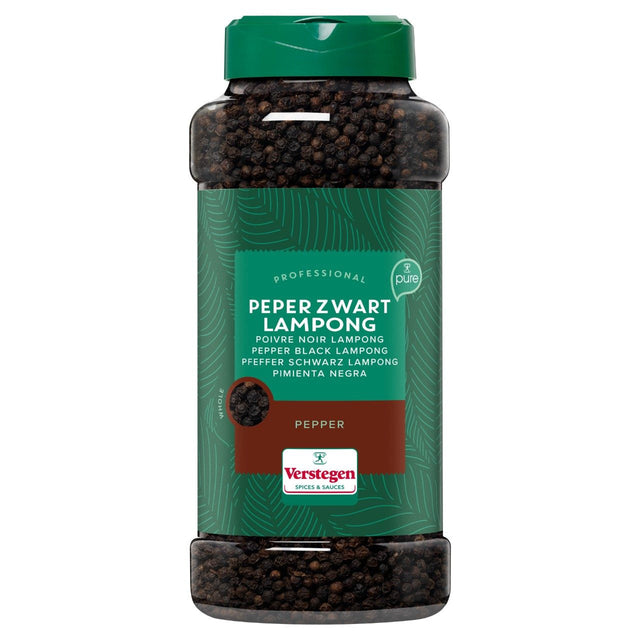 Verstegen Black Pepper Whole, lampong 580g