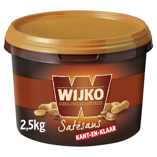 Wijko Satay Sauce Ready-to-Serve 2.5kg