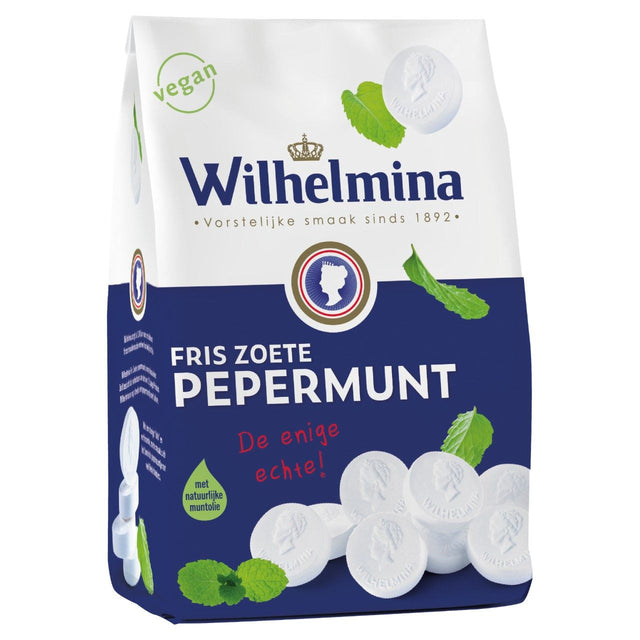 Wilhelmina Peppermints Mint sweets 1kg